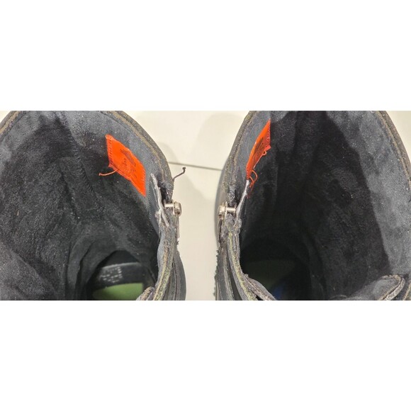 Harley-Davidson Alexa Motorcycle Boots Black Leather Back Lace 85167 Women's 8 - Picture 11 of 16